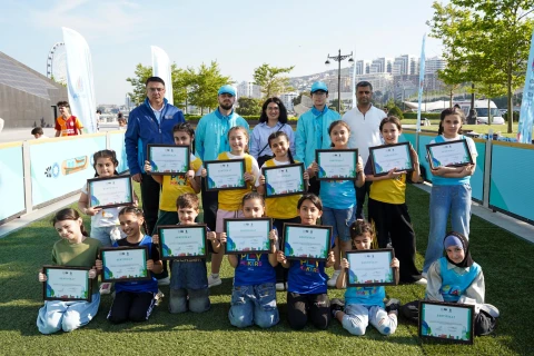 WUF13-də AFFA-dan ikinci minifutbol meydançası - FOTOREPORTAJ