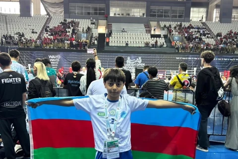 Azərbaycan kikboksçularından Dünya Kubokunda 32 medal - FOTO