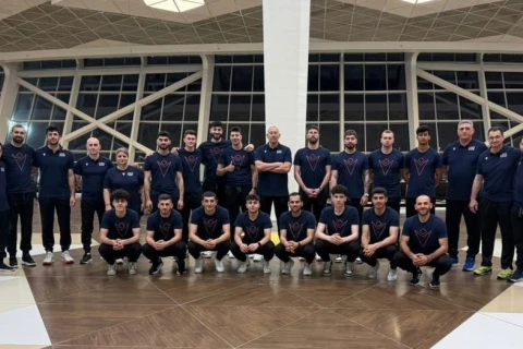 Сборная Азербайджана по волейболу начала подготовку к Евролиге в Минске