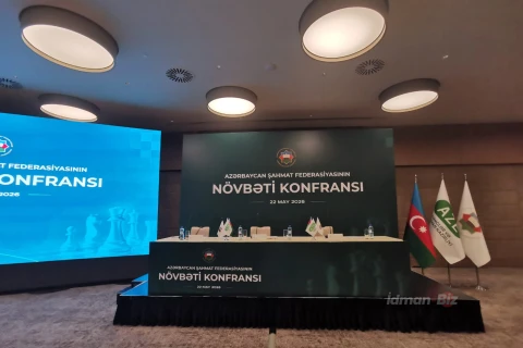 Azərbaycan Şahmat Federasiyasının hesabat konfransı keçirilir - FOTO