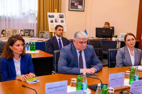 AFFA baş katibi Ombudsmanla birgə layihələri müzakirə edib