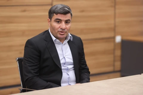 Federasiya prezidenti Avropa çempionatından əvvəl millinin üzvləri ilə görüşüb