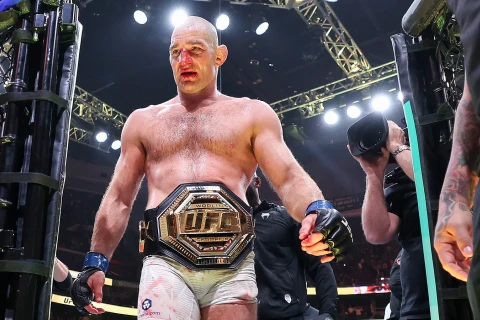 UFC champion Sean Strickland calls out NHL player for ice fight