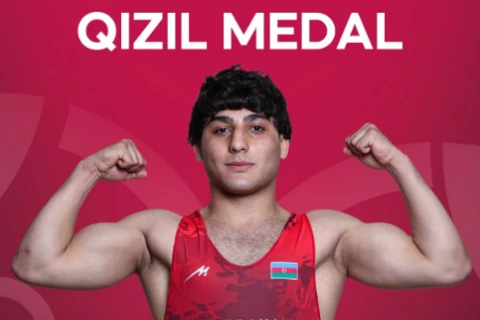 Elvin Nəcəfzadə yeniyetmələr arasında Avropa çempionudur