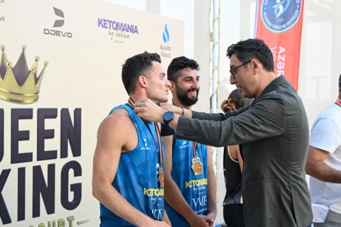 Bakıda çimərlik voleybolu üzrə beynəlxalq turnir keçirilib