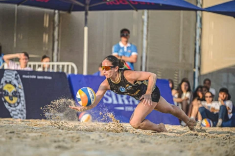 Bakıda çimərlik voleybolu üzrə beynəlxalq turnir keçirilib