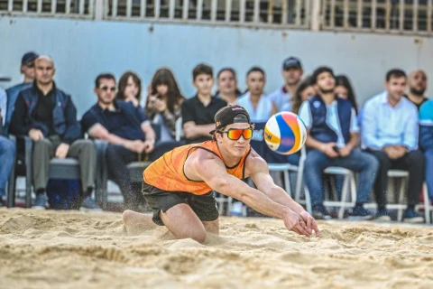 Bakıda çimərlik voleybolu üzrə beynəlxalq turnir keçirilib