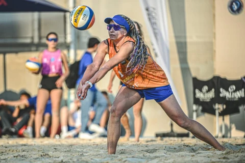 Bakıda çimərlik voleybolu üzrə beynəlxalq turnir keçirilib