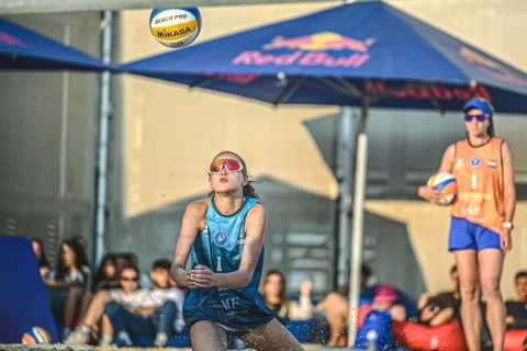 Bakıda çimərlik voleybolu üzrə beynəlxalq turnir keçirilib