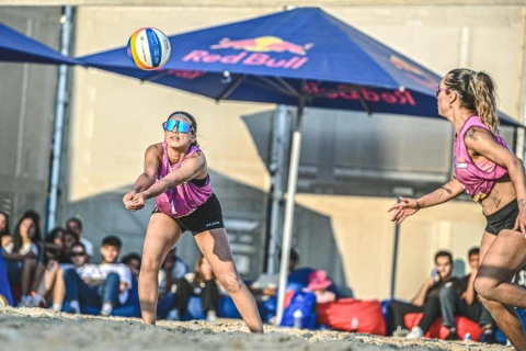 Bakıda çimərlik voleybolu üzrə beynəlxalq turnir keçirilib