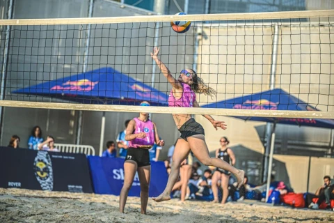 Bakıda çimərlik voleybolu üzrə beynəlxalq turnir keçirilib