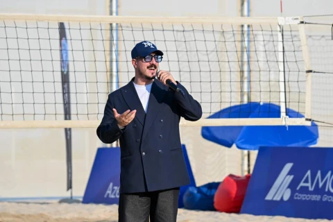 Bakıda çimərlik voleybolu üzrə beynəlxalq turnir keçirilib