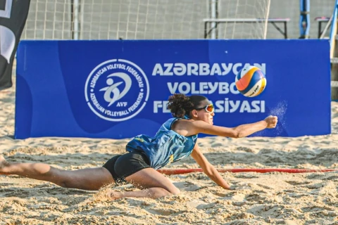 Bakıda çimərlik voleybolu üzrə beynəlxalq turnir keçirilib
