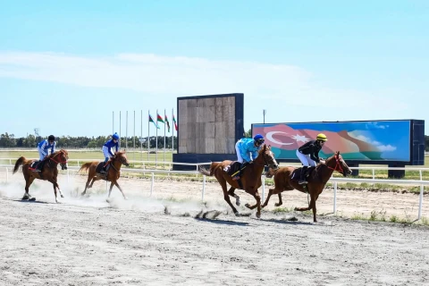 Cıdır yarışlarında qaliblər məlum oldu - FOTO