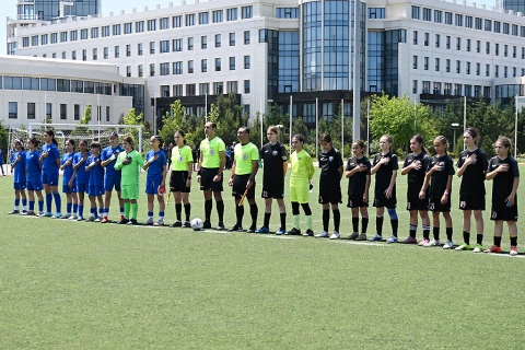 Futbol üzrə U-14 Qızlar Liqasında çempion müəyyənləşdi - FOTO