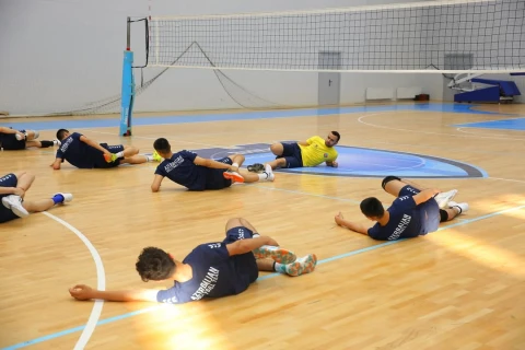Gənc voleybolçular üçün Şəki düşərgəsi başa çatdı - FOTO