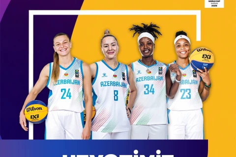 Объявлен состав сборной Азербайджана на чемпионат мира по баскетболу 3x3