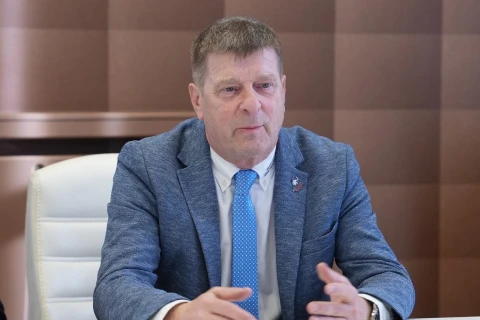 Fərid Qayıbov Miroslav Kroquletsi qəbul edib