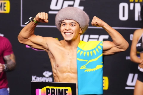 Казахстанец готовился к турниру UFC в Баку в горах Осетии