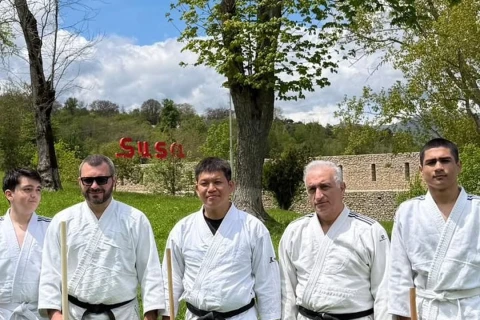 В Шуше объединили айкидо и азербайджанский национальный танец - ФОТО