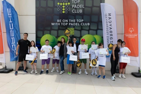 Fiziki imkanları məhdud uşaqlar üçün padel tədbiri keçirilib