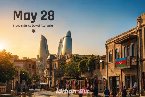 May 28 - Independence Day of Azerbaijan