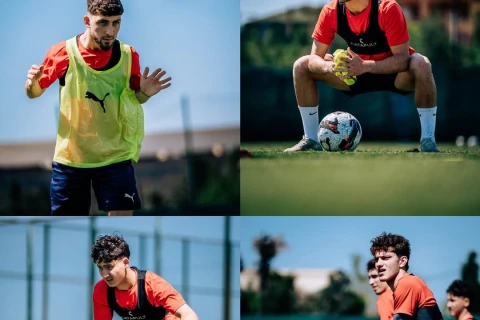 U-21 millimizdə yeni simalar: Mezzotero ilk məşqə çıxdı - FOTO/VİDEO