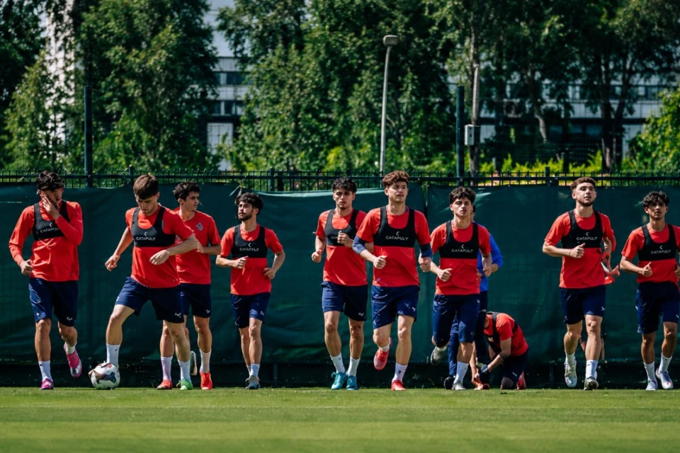 U-21 millimizdə yeni simalar: Mezzotero ilk məşqə çıxdı - FOTO/VİDEO