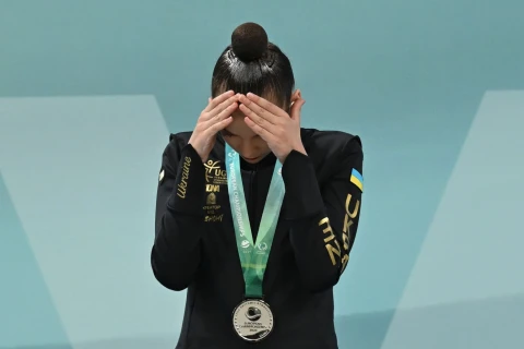 Ukraynalı gimnastın addımı gündəm oldu - VİDEO