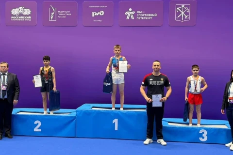 Azerbaijani tumbling gymnasts win three medals in Russia