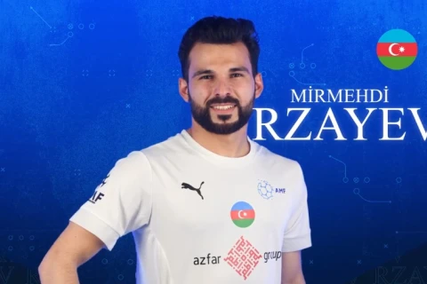 Azərbaycan millisinin üzvü Mirmehdi Rzayev: "İtaliya ilə matçda mütləq qələbə qazanmalıyıq"