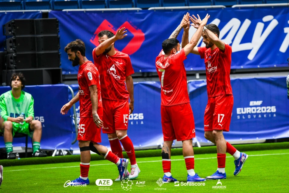 Azərbaycan minifutbol millisi İtaliyanı məğlub edərək növbəti mərhələyə yüksəlib
