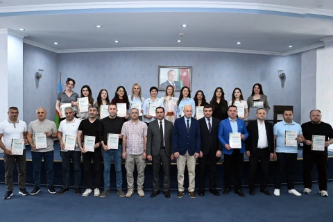 Federasiyaların təmsilçilərinə sertifikatlar təqdim olunub