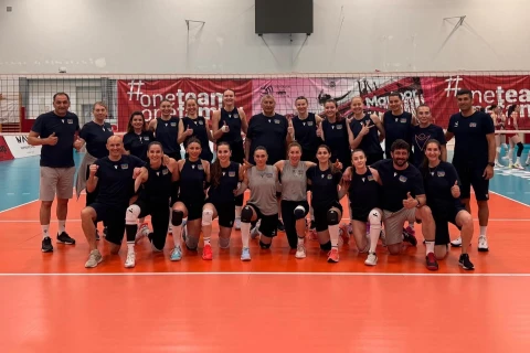 Qadın voleybolçulardan ibarət milli komandamız xaricdəki təlim-məşq toplanışını başa vurub