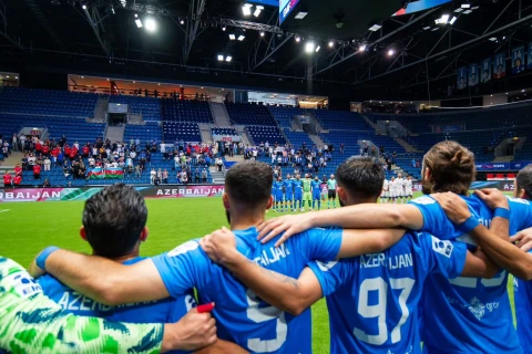 Azerbaijan finish top of group after victory over France at Minifootball Euro