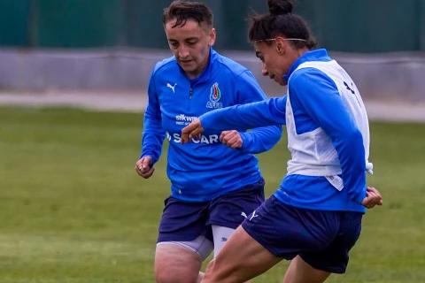 Qadın futbol millimiz hazırlığa başlayıb - FOTO