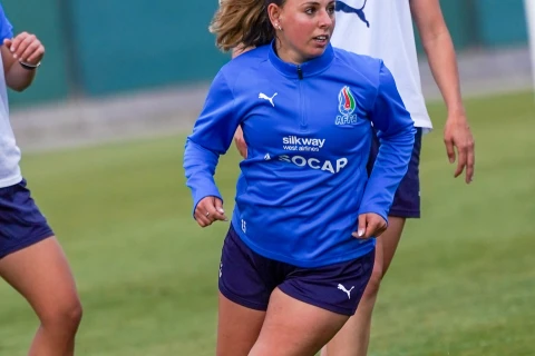 Qadın futbol millimiz hazırlığa başlayıb - FOTO