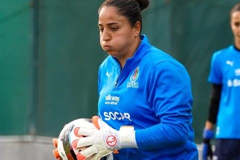 Qadın futbol millimiz hazırlığa başlayıb - FOTO
