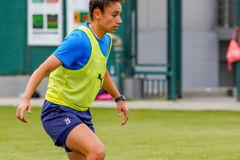Qadın futbol millimiz hazırlığa başlayıb - FOTO