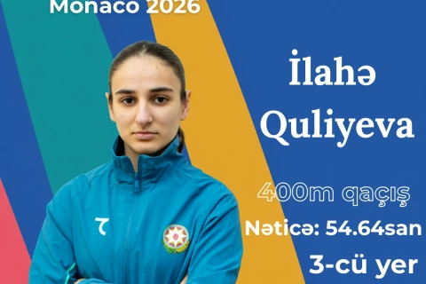 İlahə Quliyeva Azərbaycan rekordunu yeniləyib