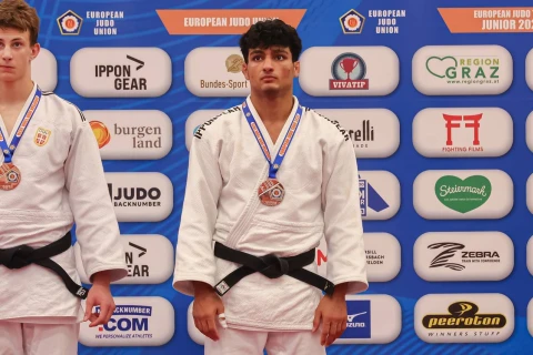 Azərbaycan cüdoçuları Qratsda beş medal qazandılar - YENİLƏNİB + FOTO
