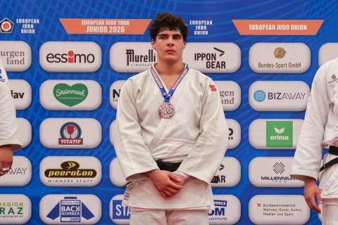 Azərbaycan cüdoçuları Qratsda beş medal qazandılar - YENİLƏNİB + FOTO