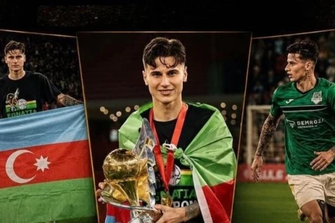 Azərbaycanlı futbolçunun komandası çempion oldu