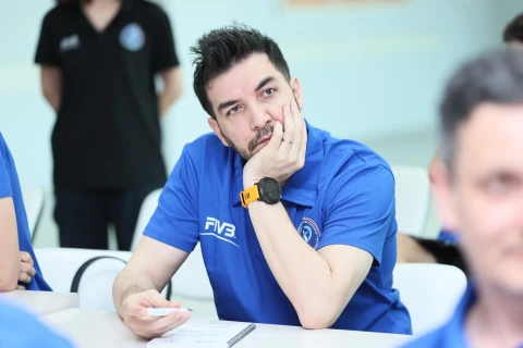 Bakıda voleybol məşqçiləri üçün beynəlxalq kurs keçirilir - FOTO