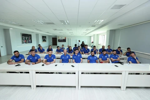 Bakıda voleybol məşqçiləri üçün beynəlxalq kurs keçirilir - FOTO