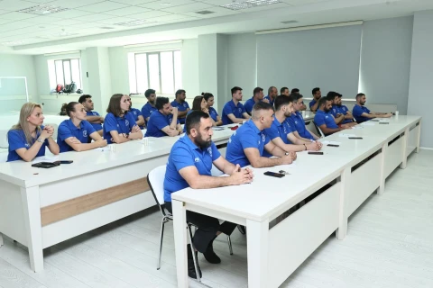 Bakıda voleybol məşqçiləri üçün beynəlxalq kurs keçirilir - FOTO