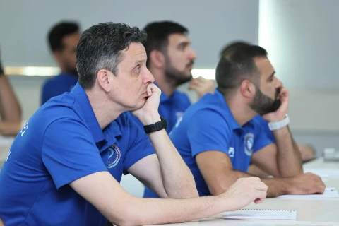 Bakıda voleybol məşqçiləri üçün beynəlxalq kurs keçirilir - FOTO