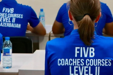 Şahin Bağırov FIVB seminarının iştirakçıları ilə görüşüb - FOTO