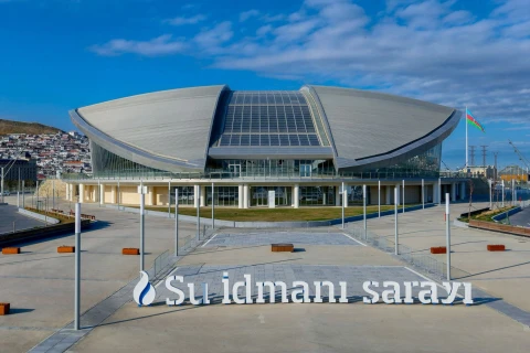 Bakı Su İdmanı Sarayında genişmiqyaslı hazırlıq işlərinə başlanılıb
