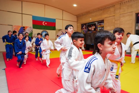 Mərdəkan və Qala qəsəbələrində yeni cüdo zalları istifadəyə verilib